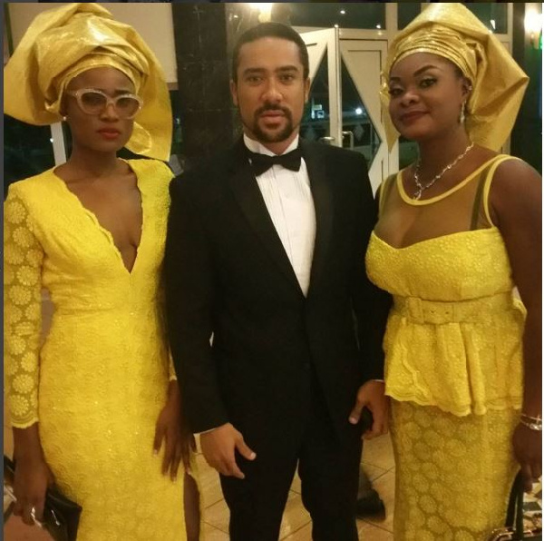 Christabel Ekeh, Majid Michel and Beverly Afaglo