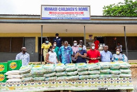 Dr. Matthew Opoku Prempeh at the Kumasi Children