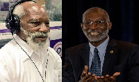 [L-R] Justice VCRAC Crabbe and Dr Nii Narku Quainoo