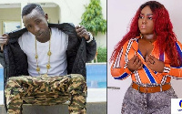 Patapaa and his alleged girlfriend, Queen Peezy