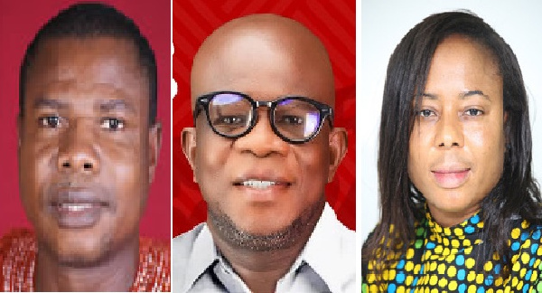 David Tetteh Assumeng, Kpessa-Whyte and Linda Ocloo, Shai Osudoku aspirants 2024