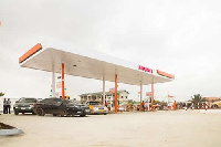 Radiance petrol filling station.