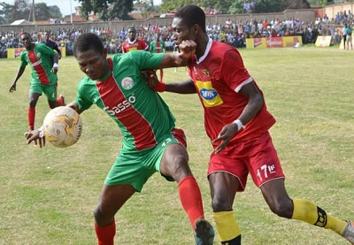 A scene from the Techiman City - Kotoko game