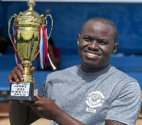 Lawyer Richard Odum Mensah won the mens tournament