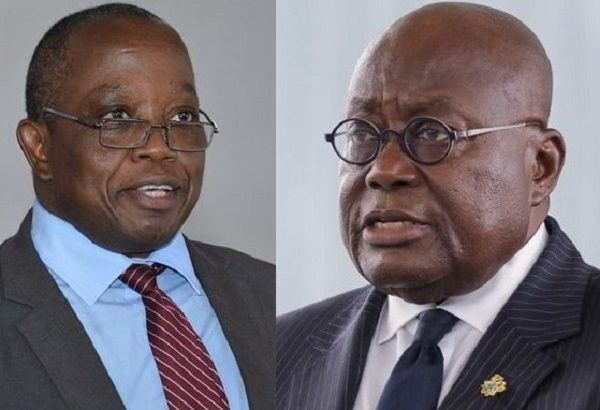 Daniel Yao Domelevo and Nana Akufo-Addo