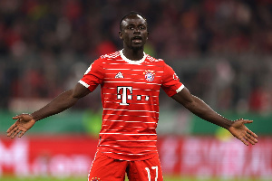 Bayern Munich forward, Sadio Mane