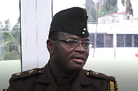 Chief Superintendent Courage Atsem is the PRO of the Ghana Prisons Service