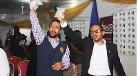 Majid Michel and Pascal Amanfo