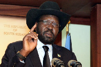 South Sudan's president, Salva Kiir