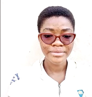 Dorcas Amemasor Delali has gained admission to the University of Health and Allied Sciences