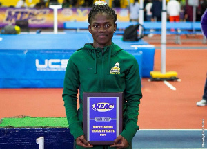 Bissah had a role in 46 of the 70 points scored at the meet by the Spartan women