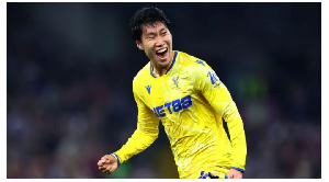 Daichi Kamada scored his second EFL Cup goal of the season