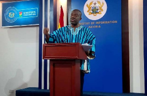 Kojo Oppong Nkrumah, Information Minister