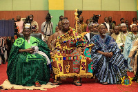 File Photo: Some Ghanaian chiefs at a national event