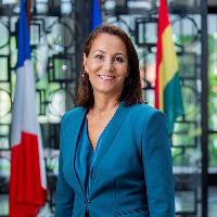 Anne Sophie Ave is France Ambassador to Ghana