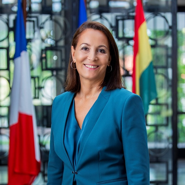 Anne Sophie Ave is France Ambassador to Ghana