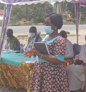 North Dayi District Health Director, Eve Passa