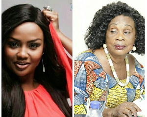 Nana Ama Mcbrown and Maame Dokono