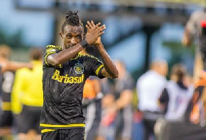 Harrison Afful played a key role in his team's victory over D.C United in the play-offs