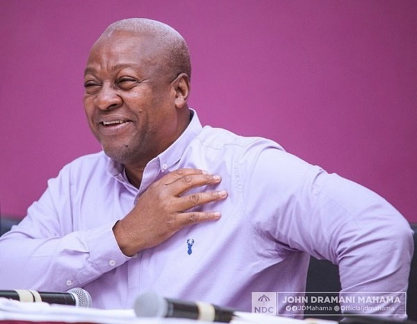 Former president, John Dramani Mahama