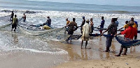 Local fishermen in a fishing community