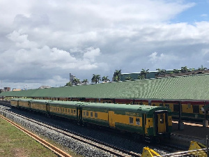 Commercial Train from Takoradi to Tarkwa has commenced