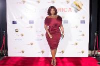 Peace Hyde at The Scent of Africa launch