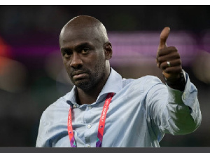 AL RAYYAN, QATAR - NOVEMBER 28: Ghana manager Otto Addo