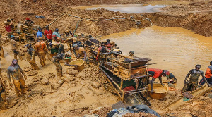 Galamsey pit