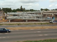 Newly constructed Madina-Adenta footbridge