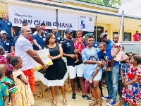 BMW Club made donations to the Kumasi Children