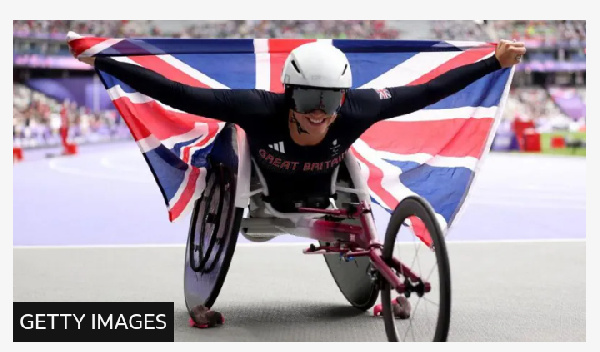 Samantha Kinghorn now has two silver medals at the Paris Paralympics