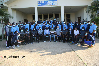 A photo of the training workshop at at the Ghanaman Centre of Excellence at Prampram