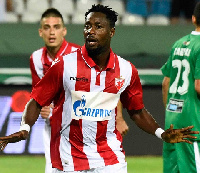 Boakye has scored 23 goals in 28 appearances for the Serbian Reds this season