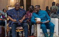 Nana Addo Dankwa Akufo-Addo and John Kumah