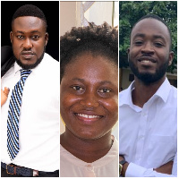 Kwame Asiemoah Jr, Rafiatu Umarayi Alhassan, and Samuel Addo Ansah are part of the four