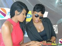 Yvonne Nelson and Sandra Ankobia