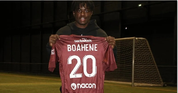 Ghana international Ernest Boahene