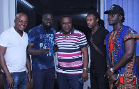 Dr Kwaku Oteng with the Stars