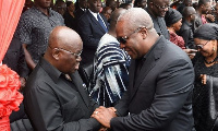 File photo: Nana Addo and President Mahama