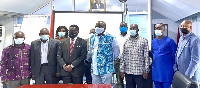 Photo of some members of the Ghana Maritime Authority (GMA)