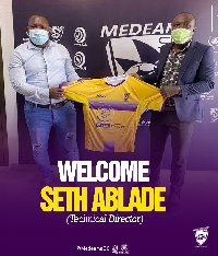 New Technical Director of Medeama SC, Seth Ablade