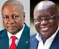 President John Mahama and NPP flagbearer, Akufo-Addo