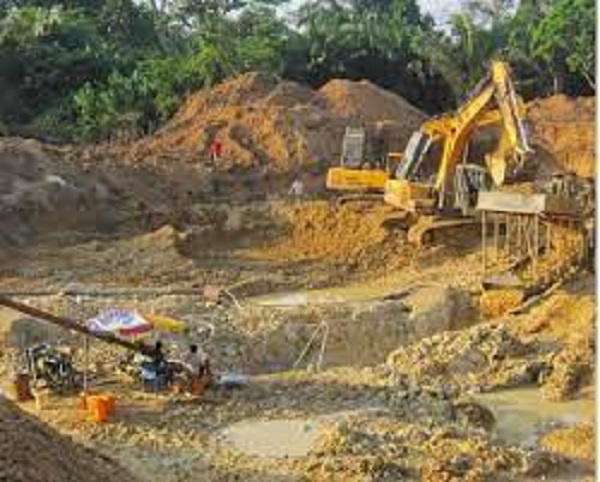 The border community in the Upper West Region, has been taken over by illegal miners