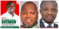 Dr Butakor, Dr Jacob Paarechuga Anankware and Dr Joseph Ayensu