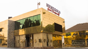 A picture of Menzgold's head office in Accra