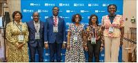 Dr Yaw Osei Adutwum, (third left) Minister of Education together with other dignitaries of UNESCO