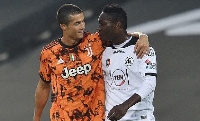 Emmanuel Gyasi and Cristiano Ronaldo