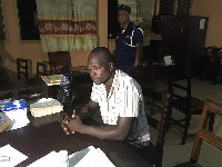 Assemblyman being interrogated at Cape Coast Central Police command