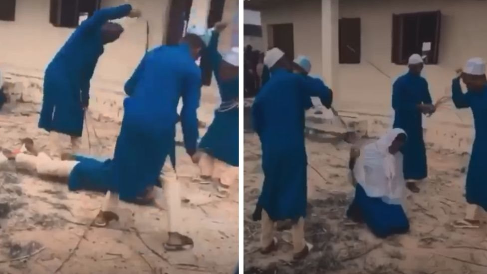 Screenshots of how students bin flogged for Kwara State madrasa